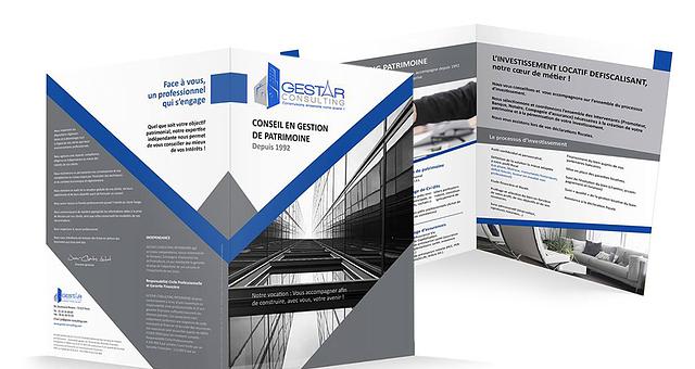 Plaquette commerciale par Vincent Rollin