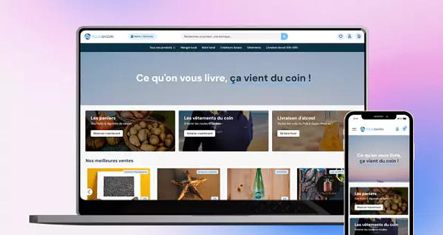 Site Internet Ecommerce par Thomas Castanon