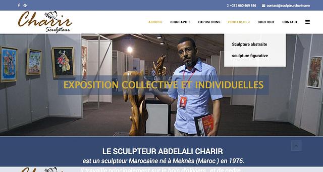 Site d'art par leaderligne