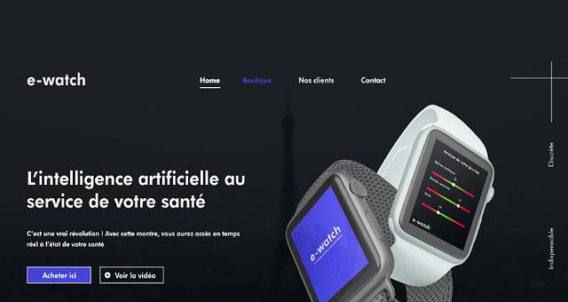 Designer une page d'accueil par Othmane Belaidi