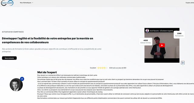 Développeur Next.js par Xavier Genolhac