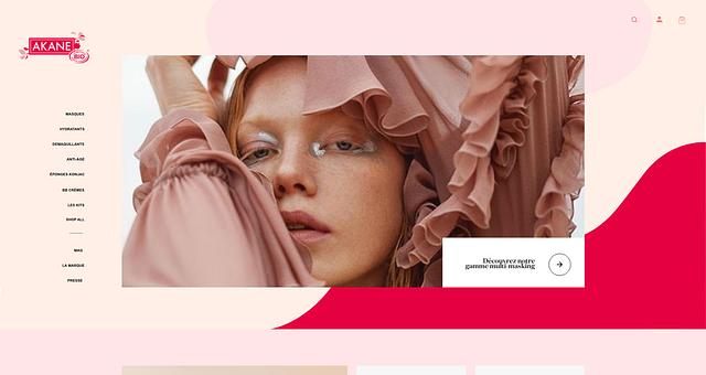 Refonte complète site Prestashop Akane Skincare par Datalinx