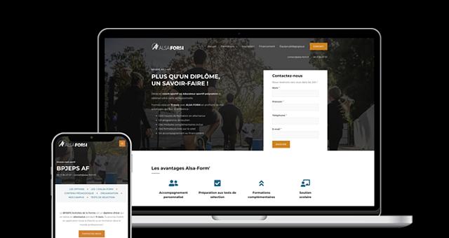 Développement de site web, charte graphique par JulesNHLG