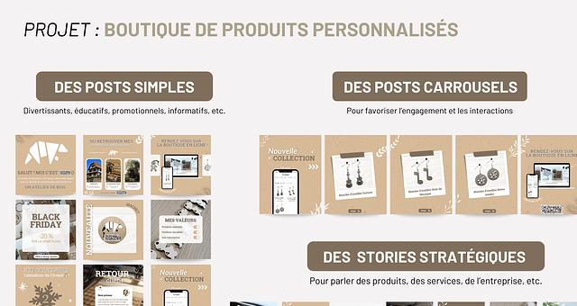 Pack de templates & Coaching Instagram par Marion Boutillier