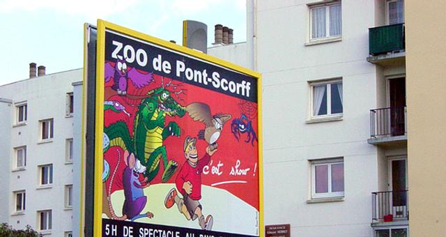 Créateur d'affiches publicitaires 4 x 3 m : par Bruno Tascon