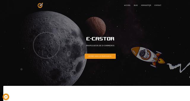 Création d'un site vitrine avec prise de contact par Angelique Perrin