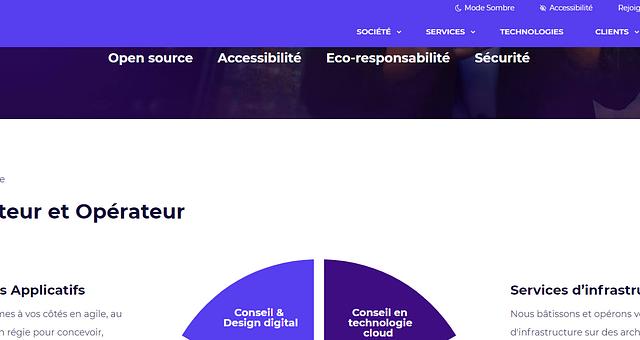 Site vitrine Alterway par Wisoftify