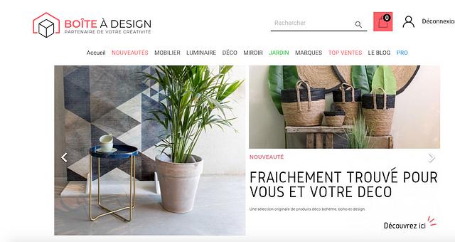 Développement Boite à Design par webhelpers