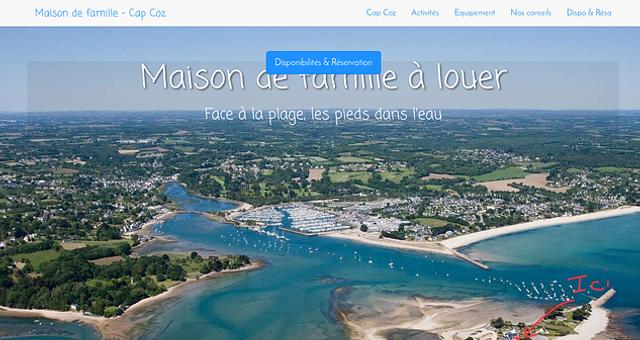 Site web de location maison avec reservation par philpython