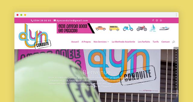 Création Site Internet Auto-Ecole par Alban Renier