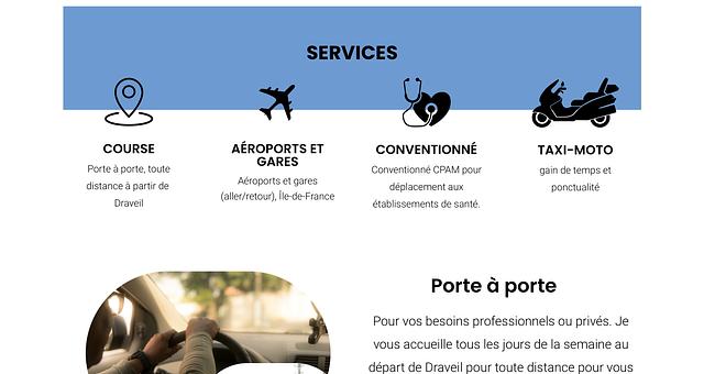 site de presentation  par Romain Bousquie