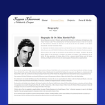 Site web de la société