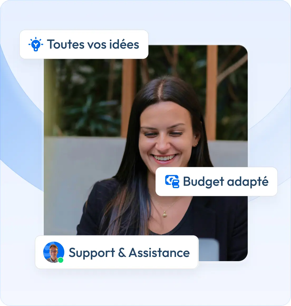 Client qui trouve un freelance