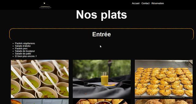 Création site web de Cayenne en Balade par Josué Diagathe