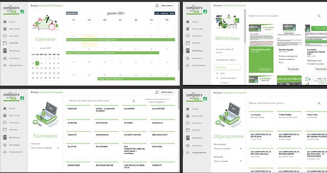 Les Comptoirs de la Bio par Guillaume Saussol
