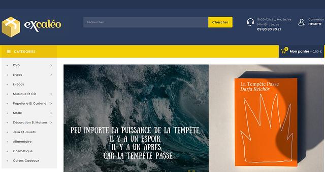 Maintenance évolutive du marketplace excaleo  par MyAgency-mg