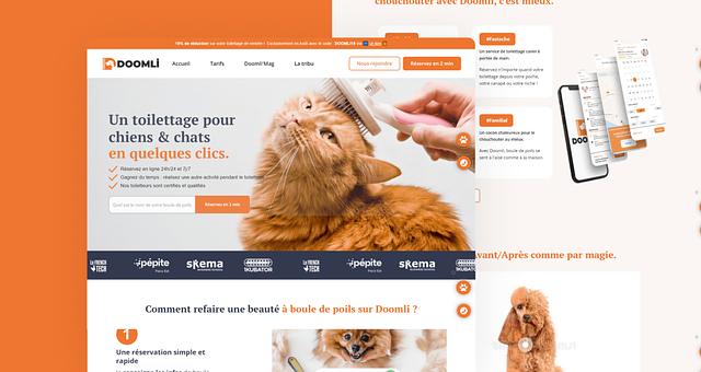 Site vitrine et tunnel de réservation en ligne par Alexis Chretinat