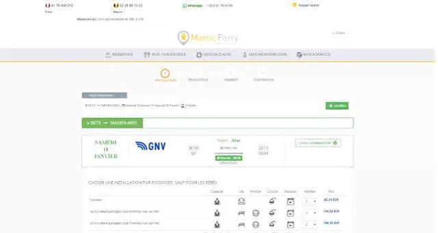 Plateforme Réservation billet de voyage  par Seifeddine Ben