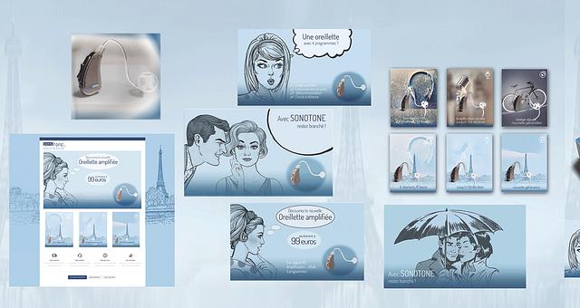 Charte graphique, produit auditif  par Dori