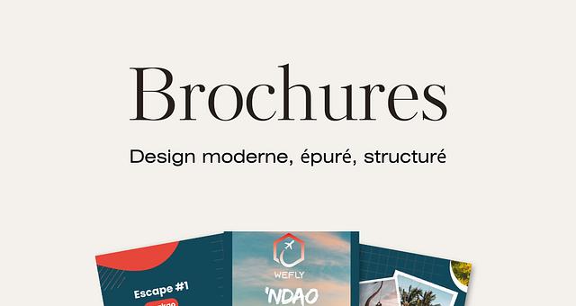 Conception de brochure par Rm Concept